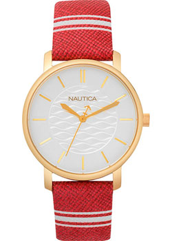 Швейцарские наручные  женские часы Nautica NAPCGS003. Коллекция Coral Gables