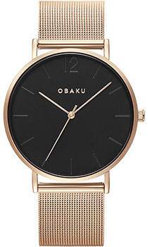 fashion наручные  мужские часы Obaku V197GXVBMV. Коллекция Mesh