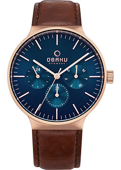 fashion наручные  мужские часы Obaku V229GMVLRN. Коллекция Mesh