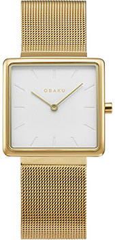 fashion наручные  женские часы Obaku V236LXGIMG. Коллекция Mesh