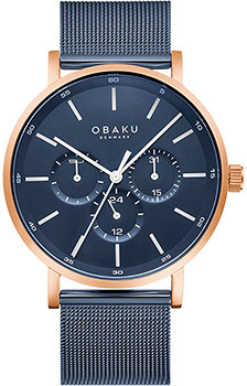 fashion наручные  мужские часы Obaku V246GMVLML. Коллекция Mesh