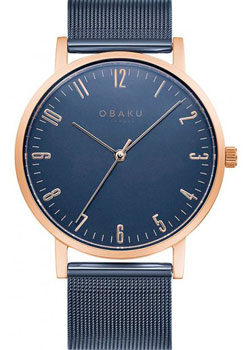 fashion наручные  мужские часы Obaku V248GXVLML. Коллекция Mesh