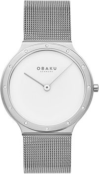 fashion наручные  женские часы Obaku V285LECWMC. Коллекция Mesh