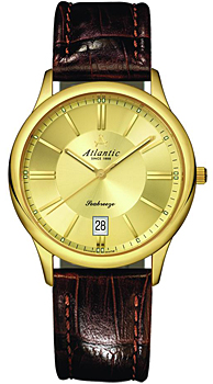 Швейцарские наручные  мужские часы Atlantic 61350.45.31. Коллекция Seabreeze