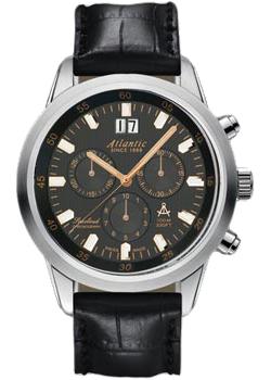 Швейцарские наручные  мужские часы Atlantic 73460.41.61R. Коллекция Seacloud