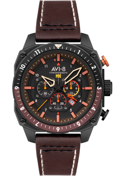 fashion наручные  мужские часы AVI-8 AV-4100-08. Коллекция Hawker Hunter