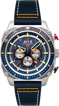 fashion наручные  мужские часы AVI-8 AV-4100-02. Коллекция Hawker Hunter