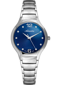 Швейцарские наручные  женские часы Adriatica 3798.5175Q. Коллекция Bracelet