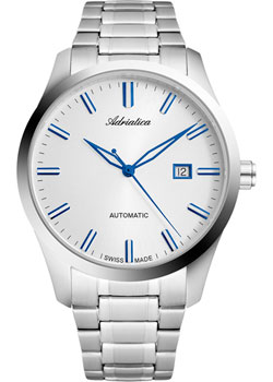 Швейцарские наручные  мужские часы Adriatica 8277.51B3A. Коллекция Automatic
