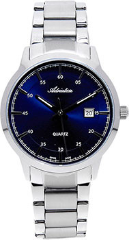 Швейцарские наручные  мужские часы Adriatica 8302.5115Q. Коллекция Bracelet