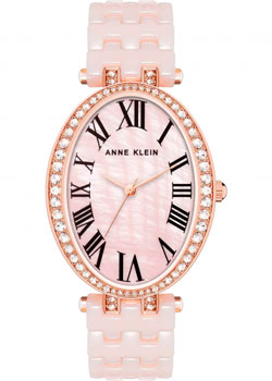 fashion наручные  женские часы Anne Klein 3900RGLP. Коллекция Ceramic