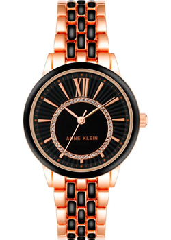 fashion наручные  женские часы Anne Klein 3924BKRG. Коллекция Metals