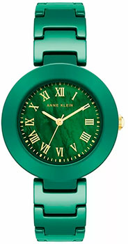 fashion наручные  женские часы Anne Klein 4036GMGN. Коллекция Ceramics