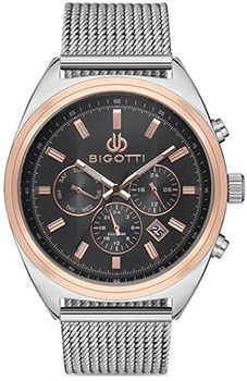 fashion наручные  мужские часы BIGOTTI BG.1.10226-3. Коллекция Milano