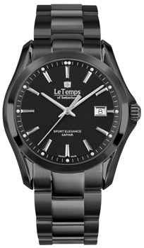 Швейцарские наручные  мужские часы Le Temps LT1080.23BS02. Коллекция Sport Elegance