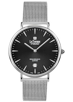 Швейцарские наручные  мужские часы Le Temps LT1018.07BS01. Коллекция Renaissance