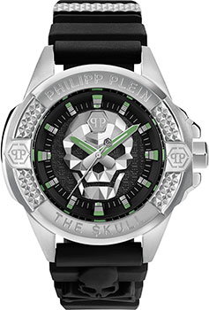 fashion наручные  мужские часы Philipp Plein PWAAA0121. Коллекция The Skull