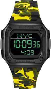 fashion наручные  мужские часы Philipp Plein PWHAA1722. Коллекция Hyper Shock