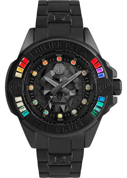 fashion наручные  мужские часы Philipp Plein PWNAA0522. Коллекция The Skull Genderless