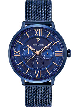 fashion наручные  мужские часы Pierre Lannier 255F466. Коллекция Beaucour