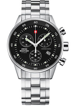 Швейцарские наручные  мужские часы Swiss Military SM34005.01. Коллекция Classic