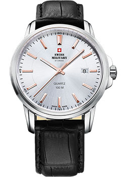 Швейцарские наручные  мужские часы Swiss Military SM34039.08. Коллекция Classic