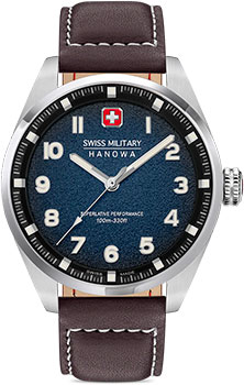Швейцарские наручные  мужские часы Swiss military hanowa SMWGA0001502. Коллекция Greyhound