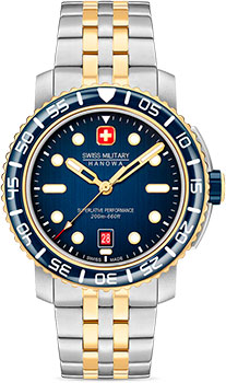 Швейцарские наручные  мужские часы Swiss military hanowa SMWGH0001760. Коллекция Black Marlin