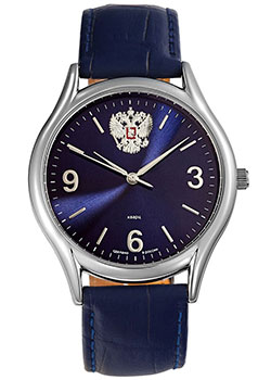Российские наручные  мужские часы Slava 1561819-300-2036. Коллекция Премьер