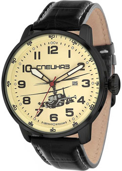Российские наручные  мужские часы Slava C2874414-2115-05. Коллекция Атака