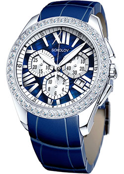 fashion наручные  женские часы Sokolov 149.30.00.001.09.04.2. Коллекция Gran Turismo