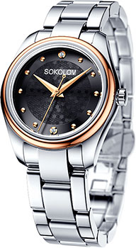 fashion наручные  женские часы Sokolov 158.01.71.000.03.01.2. Коллекция Unity