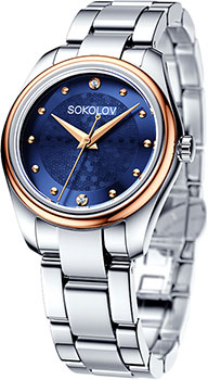 fashion наручные  женские часы Sokolov 158.01.71.000.04.01.2. Коллекция Unity