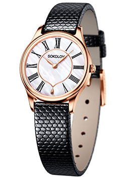fashion наручные  женские часы Sokolov 238.01.00.000.01.01.2. Коллекция Ideal