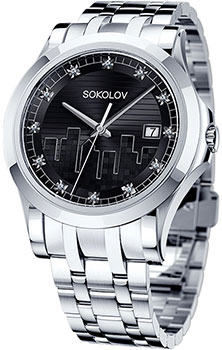 fashion наручные  женские часы Sokolov 303.71.00.000.02.01.2. Коллекция My World
