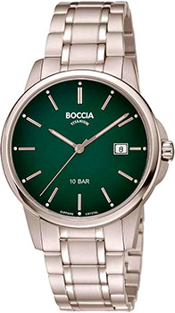 Наручные  мужские часы Boccia 3633-05. Коллекция Titanium