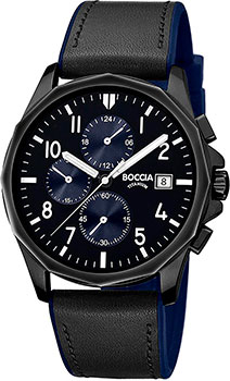 Наручные  мужские часы Boccia 3747-03. Коллекция Titanium