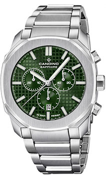 Швейцарские наручные  мужские часы Candino C4746.3. Коллекция Chronograph