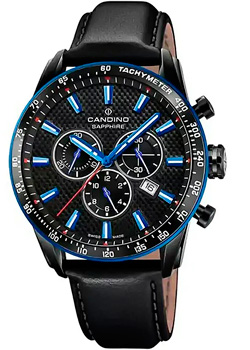 Швейцарские наручные  мужские часы Candino C4759.4. Коллекция Chronograph