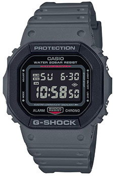 Японские наручные  мужские часы Casio DW-5610SU-8ER. Коллекция G-Shock