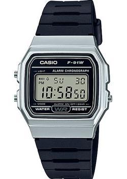 Японские наручные  мужские часы Casio F-91WM-7A. Коллекция Vintage