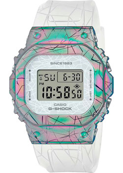 Японские наручные  женские часы Casio GM-S5640GEM-7. Коллекция G-Shock