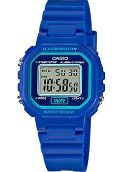 Японские наручные  женские часы Casio LA-20WH-2A. Коллекция Digital