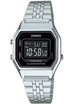 Японские наручные  женские часы Casio LA680WA-1B. Коллекция Vintage