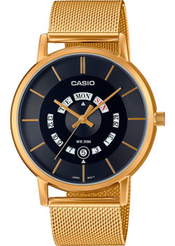 Японские наручные  мужские часы Casio MTP-B135MG-1A. Коллекция Analog