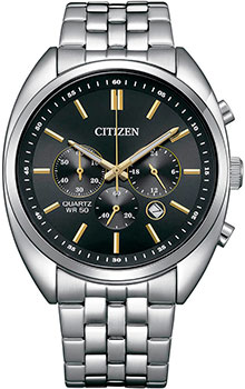 Японские наручные  мужские часы Citizen AN8210-56E. Коллекция Chronograph