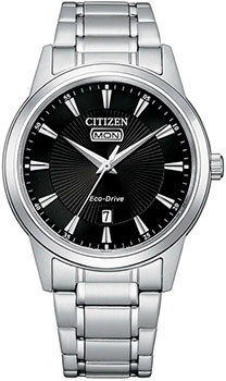 Японские наручные  мужские часы Citizen AW0100-86E. Коллекция Eco-Drive