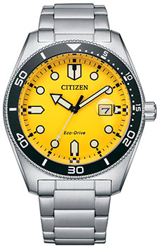 Японские наручные  мужские часы Citizen AW1760-81Z. Коллекция Eco-Drive
