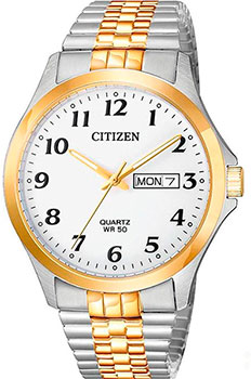 Японские наручные  мужские часы Citizen BF5004-93A. Коллекция Basic