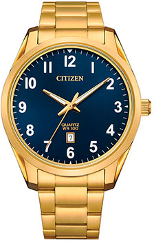 Японские наручные  мужские часы Citizen BI1039-59L. Коллекция Basic